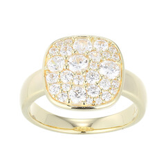 Bague en argent et Zircon (Adela Silber)