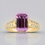 Anello in oro con Kunzite Patroke (de Melo)