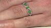 Anillo en plata con Tsavorita Lemshuku