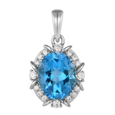Marambaia Topaz Silver Pendant
