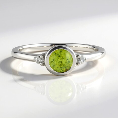 Anello in argento con Sfene