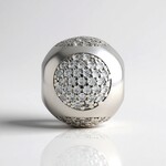 Ciondolo in argento con Zircone (MONOSONO COLLECTION)