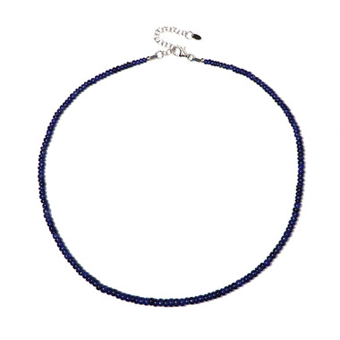 Collana in argento con Zaffiro Blu Bemainty