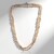 Collana in argento con Perla Keshi d’Acqua Dolce Bianca (TPC)