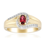 Anello in oro con Rubino Songea