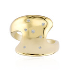 Anello in argento con Diamante SI1 (G) (Annette)