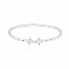 9K SI1 (G) Diamond Gold Ring