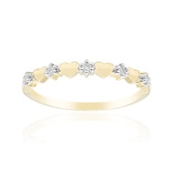 9K SI1 (G) Diamond Gold Ring (Annette)