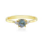 Anello in argento con Tanzanite (non riscaldata)