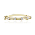 Gouden ring met IF (G) Diamanten (de Melo Gold)