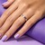Bague en argent et Alexandrite
