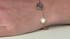 Brazalete en plata con Piedra de luna plateada (KM by Juwelo)