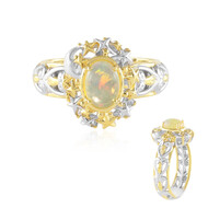 Welo-Opal-Silberring (Gems en Vogue)