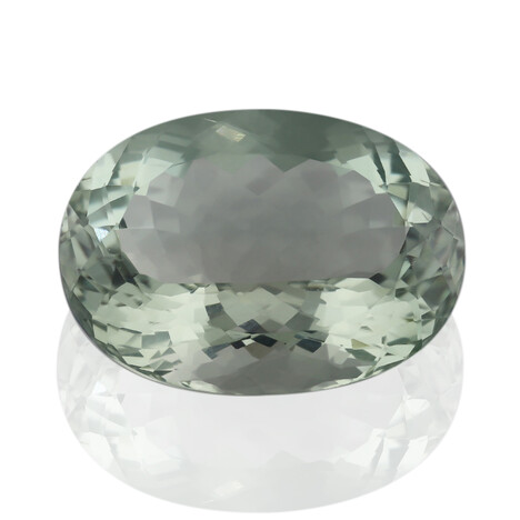 Piedra preciosa con Amatista verde de Santa Lucía