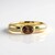 Anello in oro con Diamante Cioccolato SI2 (de Melo)