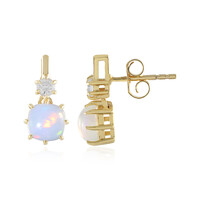 Orecchini in argento con Opale di Welo