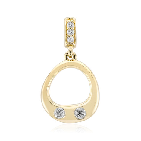 Colgante en oro con Diamante SI1 (G) (Annette)