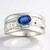 Anello in argento con Cianite del Nepal (Pallanova)