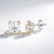 Orecchini in argento con Quarzo Bianco (Gems en Vogue)