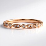 Anello in oro con Diamante SI1 (H) (CIRARI)