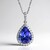 Collana in oro con Tanzanite AAA (CIRARI)