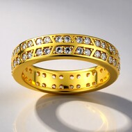 Anello in argento con Zircone