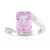 Anello in argento con Kunzite (Pallanova)