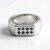 Anello in ottone con Diamante Blu I3 (Juwelo Style)