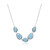 Collier en argent et Larimar