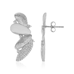 Zircon Silver Earrings (de Melo)