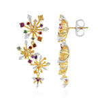 Citrine Silver Earrings (Gems en Vogue)