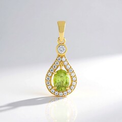 Ciondolo in argento con Sfene
