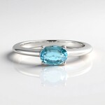 Anello in argento con Zircone Ratanakiri