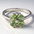 Anello in argento con Tormalina Paraíba