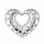 Gouden hanger met Diamanten SI1 (G) (Annette)