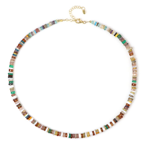 Collier en argent et Œil de Tigre