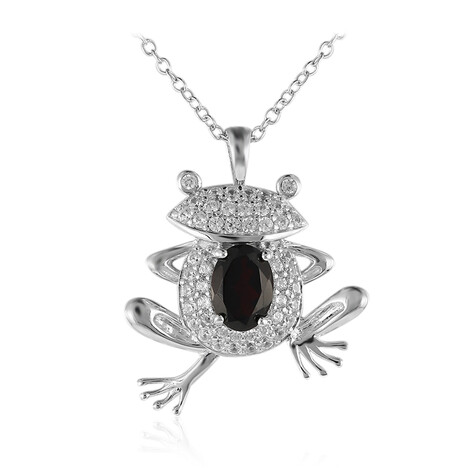 Collana in argento con Granato