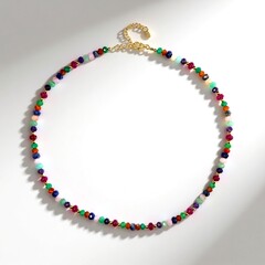 Collana in argento con Ematite Dorata (Riya)