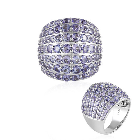 Tansanit-Goldring (KM by Juwelo)