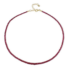 Madagascar Ruby Silver Necklace