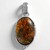 Ciondolo in argento con Ammolite