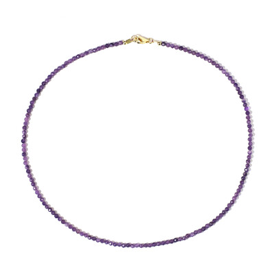 Collana in argento con Lepidolite