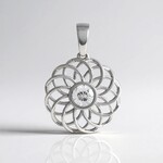 Ciondolo in argento con Zircone (Ornaments by de Melo)