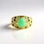 Anello in argento con Crisoprasio (KM by Juwelo)