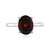 Mozambique Garnet Silver Ring