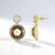 Orecchini in argento con Opale di Welo (Adela Silber)