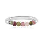 Zilveren ring met rhodochrosietstenen