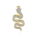 Zirkon-Silberanhänger