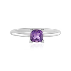 Anillo en plata con Amatista de Siberia