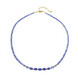 Collana in argento con Tanzanite